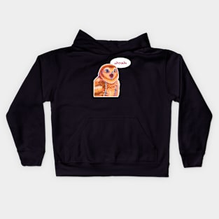 Woah Owl Kids Hoodie